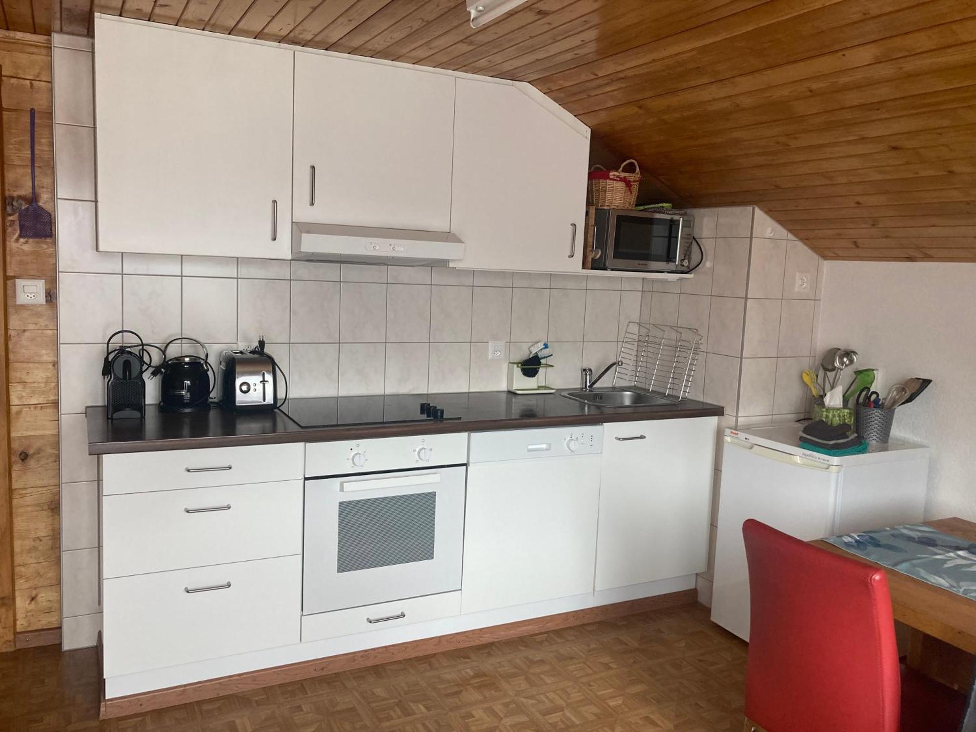 Apartament Haus Dorfblick Grächen Zewnętrze zdjęcie