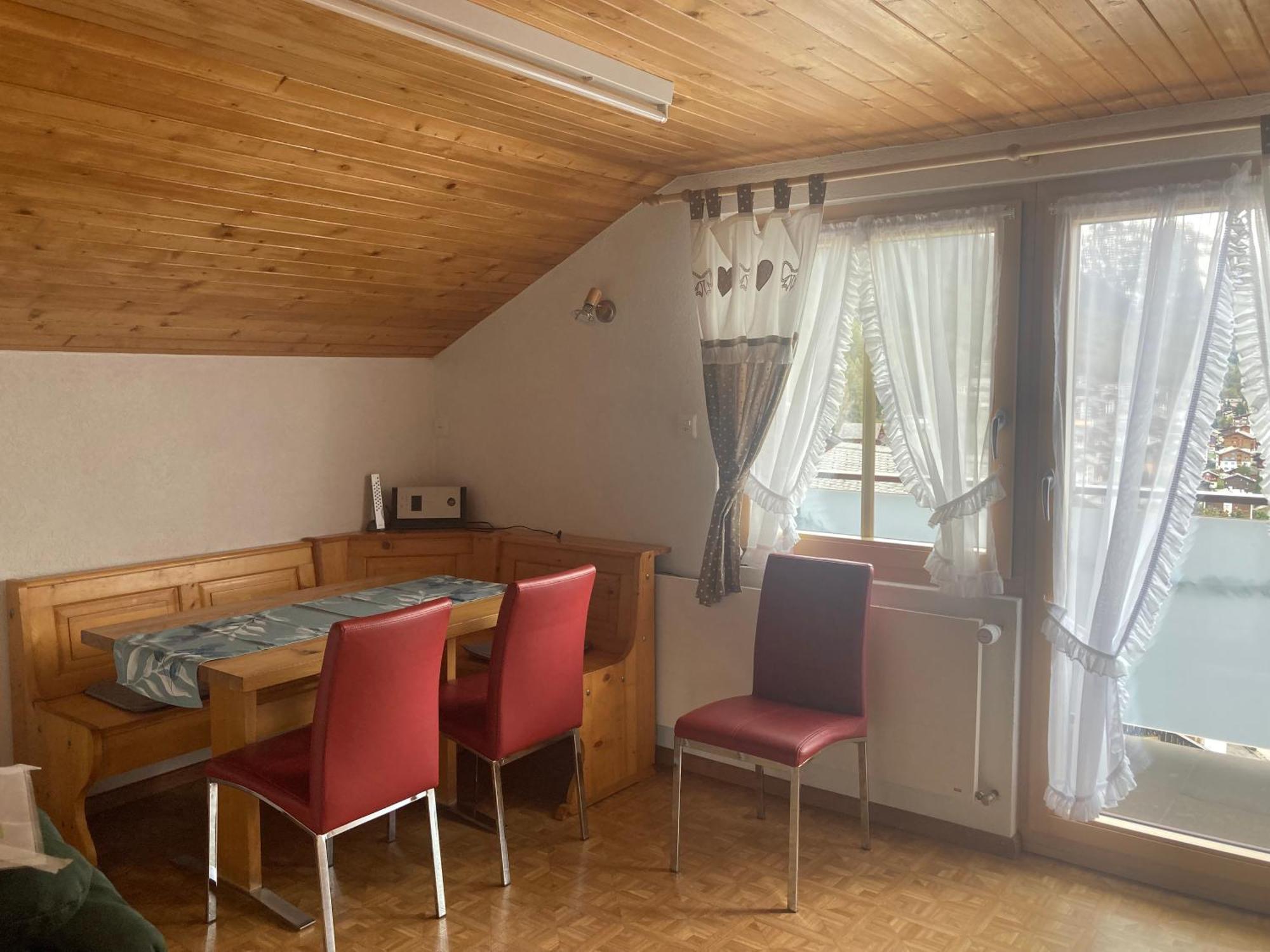 Apartament Haus Dorfblick Grächen Zewnętrze zdjęcie